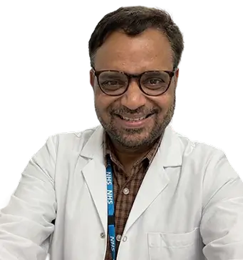 Portrait of Dr Sanjay Jain, Locum Consultant Psychiatrist supporting ADHD care at FasTreat